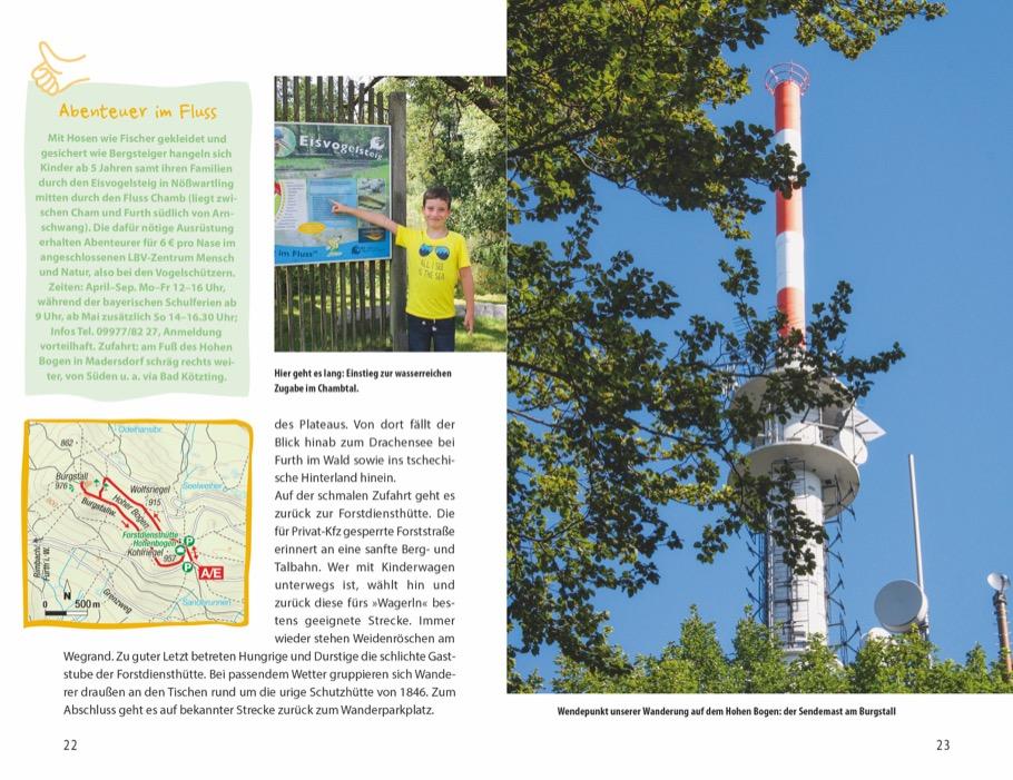 Beispielinhalt (Bild) Wanderspaß mit Kindern Bayerischer Wald