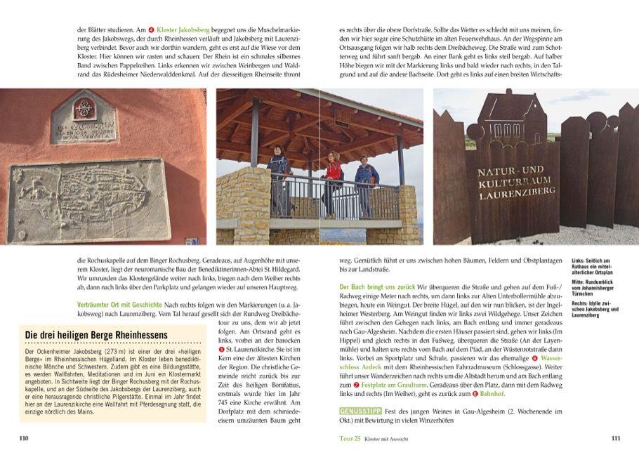 Beispielinhalt (Bild) Wanderungen für Langschläfer Rhein-Main