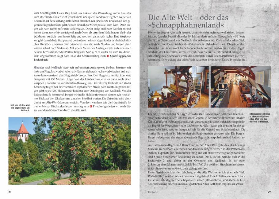 Beispielinhalt (Bild) Historische Pfade Pfalz