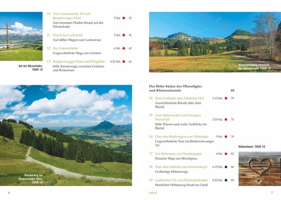 Beispielinhalt (Bild) Entdeckertouren Allgäu