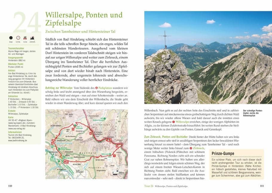 Beispielinhalt (Bild) Entdeckertouren Allgäu