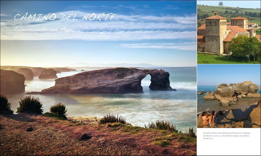 Beispielinhalt (Bild) 100 Highlights Jakobswege in Spanien und Portugal