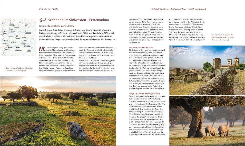 Beispielinhalt (Bild) 100 Highlights Jakobswege in Spanien und Portugal