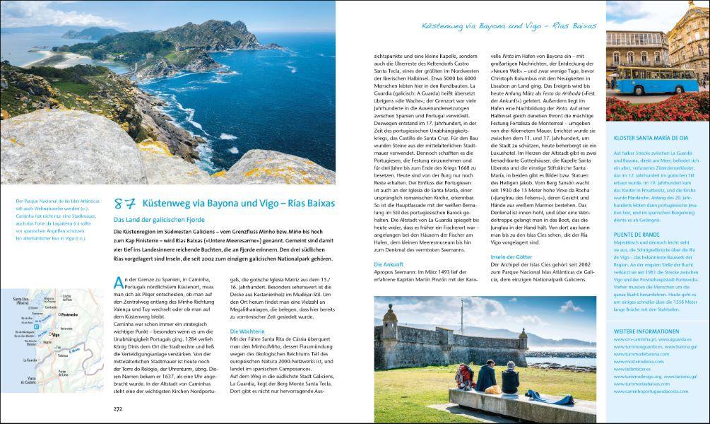 Beispielinhalt (Bild) 100 Highlights Jakobswege in Spanien und Portugal