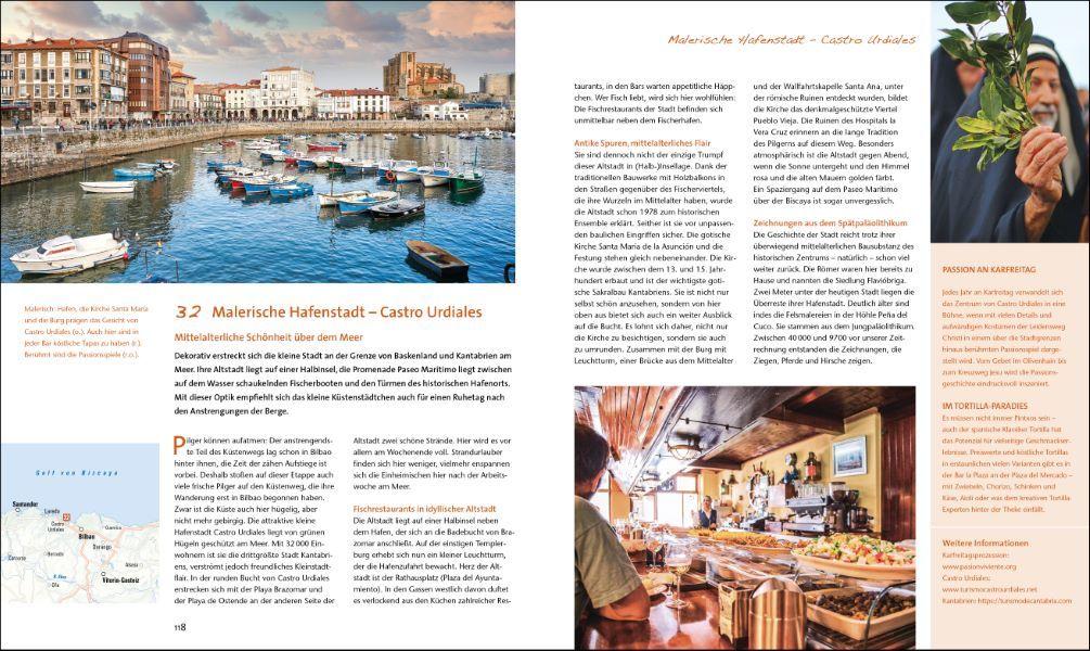 Beispielinhalt (Bild) 100 Highlights Jakobswege in Spanien und Portugal