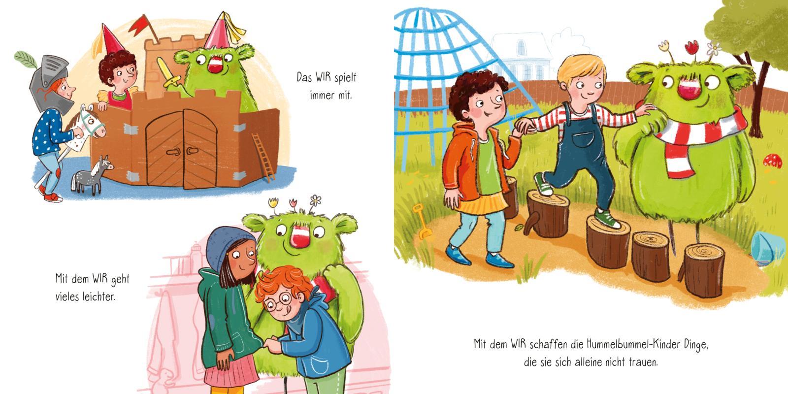 Beispielinhalt (Bild) Das kleine WIR im Kindergarten