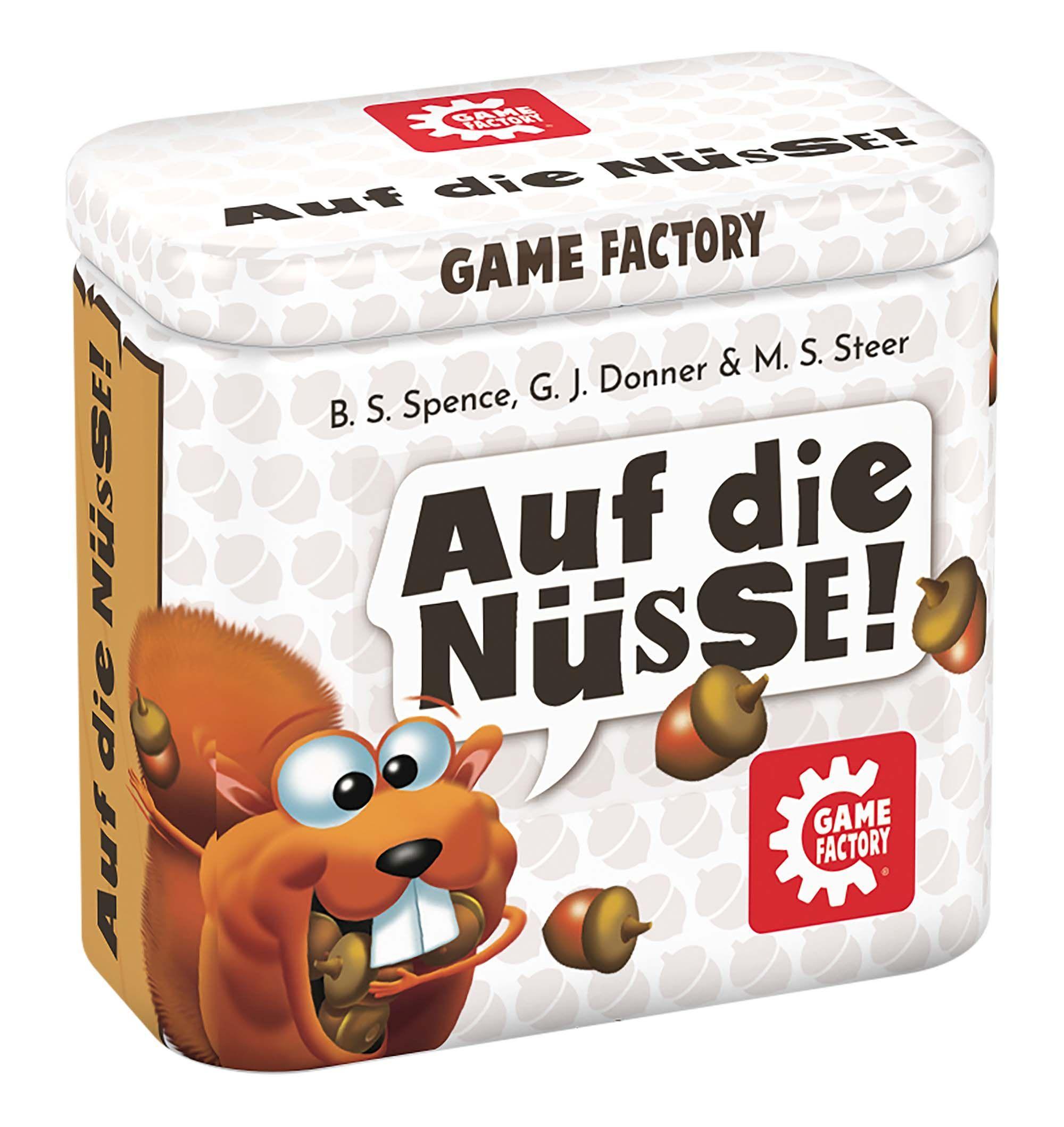 Vorderes Coverbild Game Factory - Auf die Nüsse