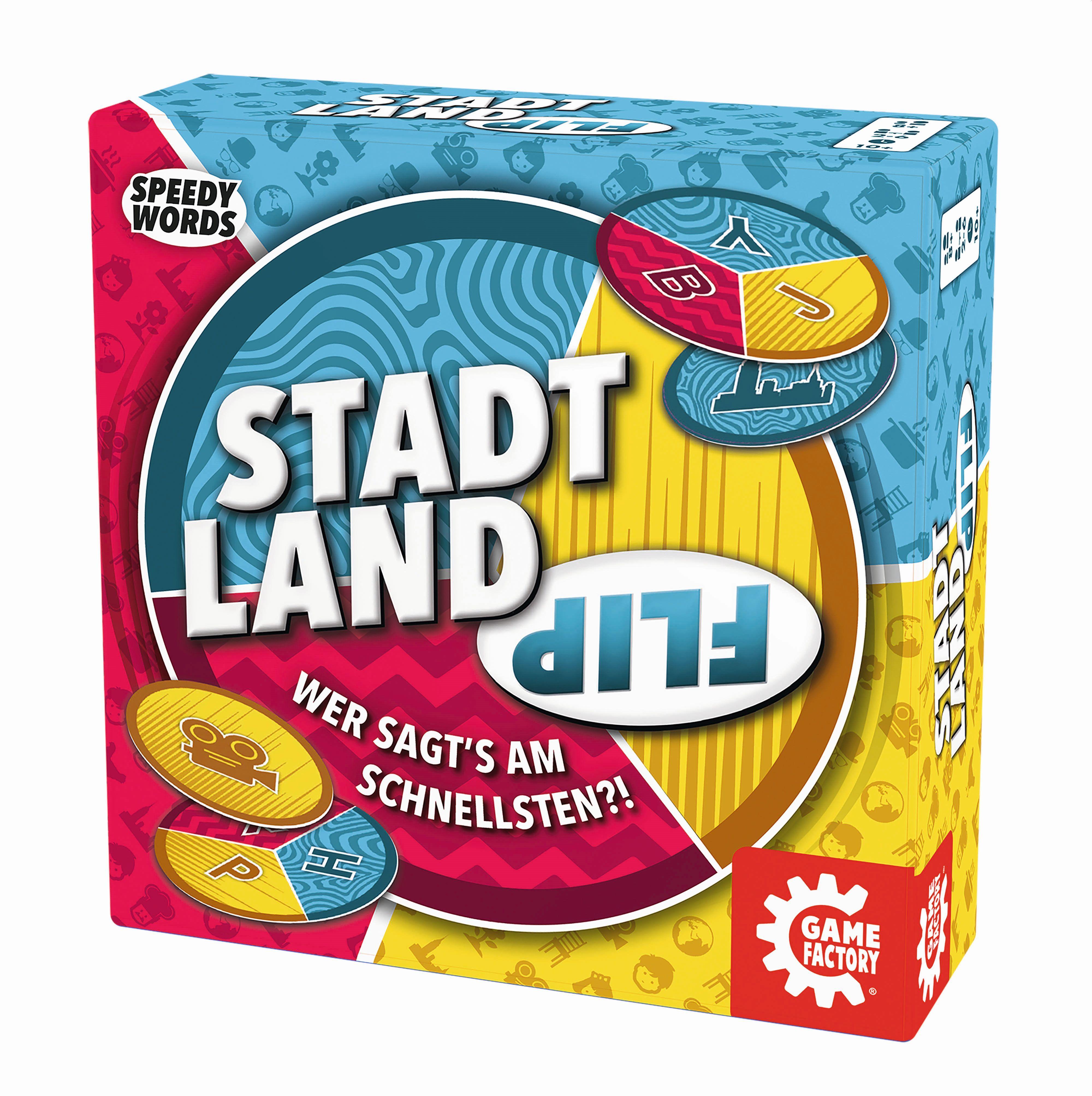 Beispielinhalt (Bild) Game Factory - Stadt Land Flip