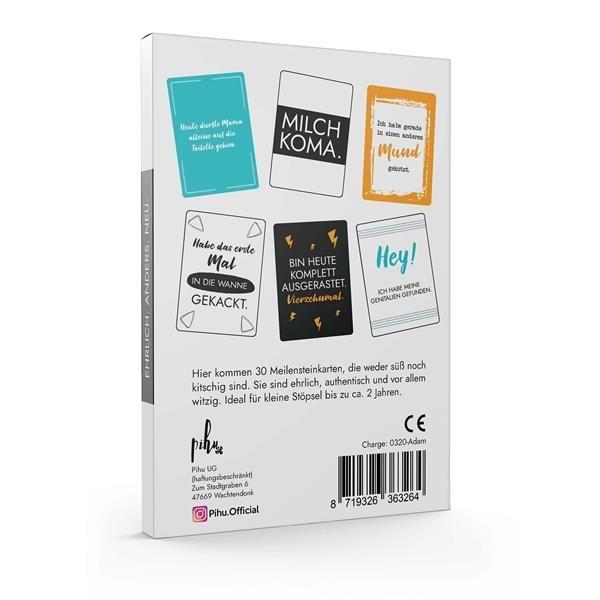 Beispielinhalt (Bild) SIMON & JAN - Meilensteinkarten Baby