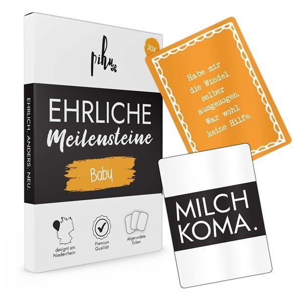 Beispielinhalt (Bild) SIMON & JAN - Meilensteinkarten Baby