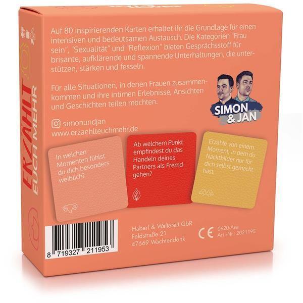 Beispielinhalt (Bild) SIMON & JAN - Erzählt euch mehr für Frauen