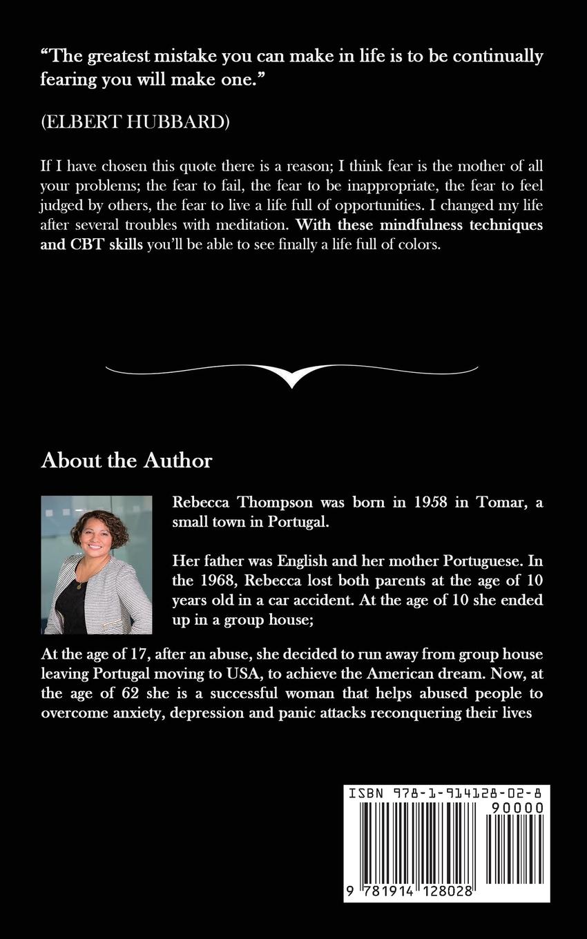 Rückseitencover A Life In Color-An Anxiety Workbook