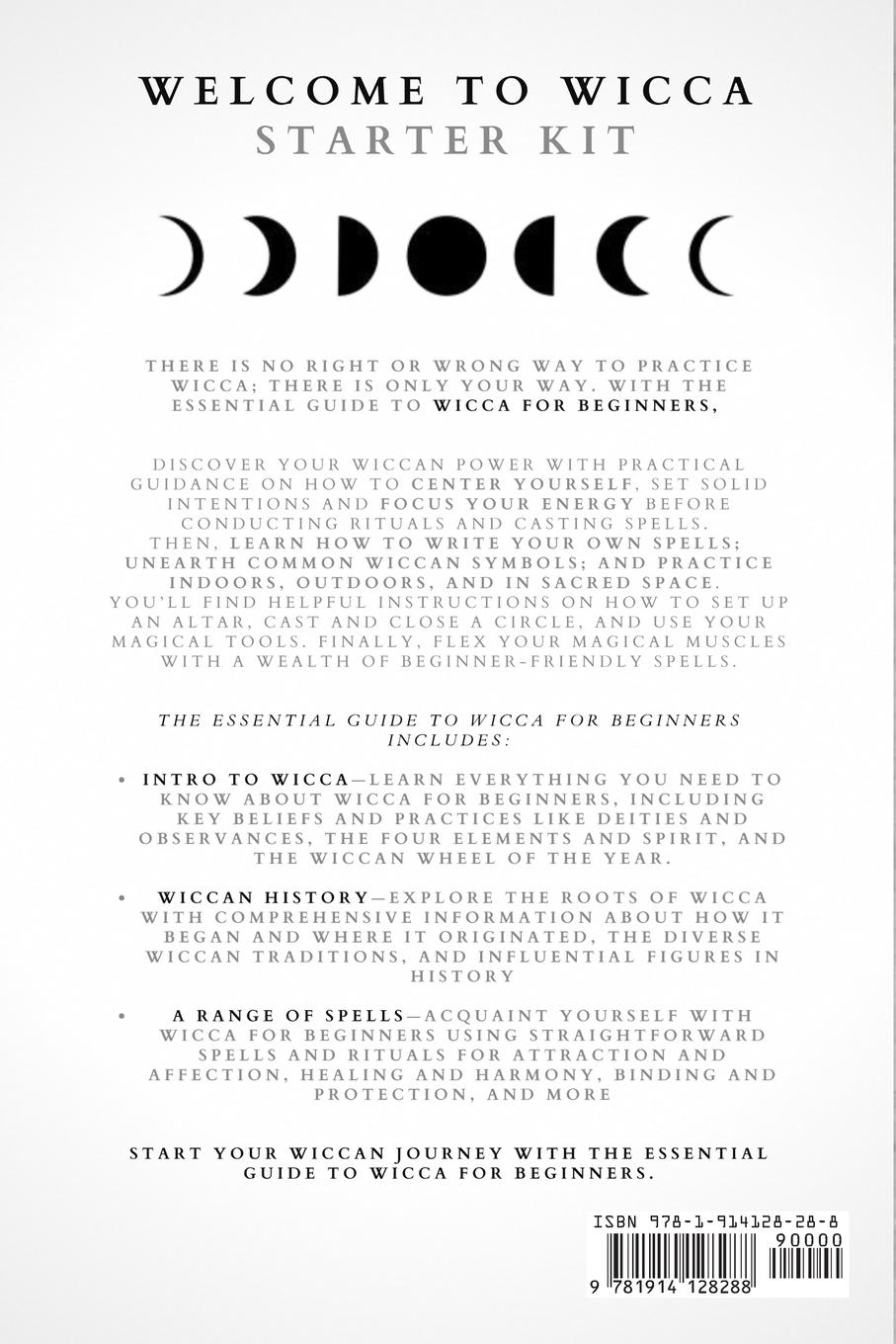 Rückseitencover WICCA STARTER KIT