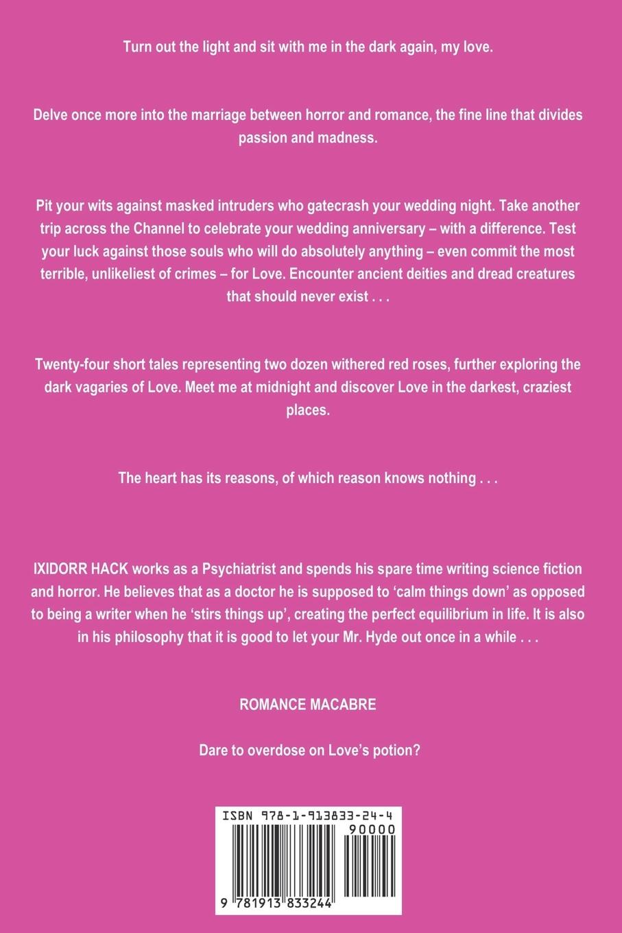 Rückseitencover Romance Macabre