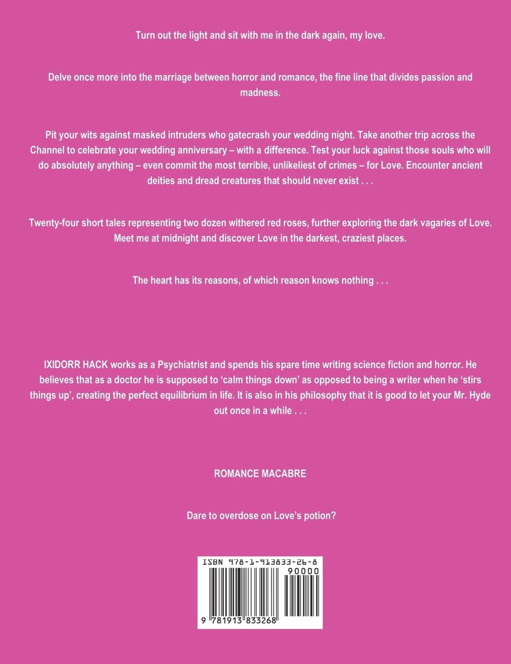 Rückseitencover Romance Macabre