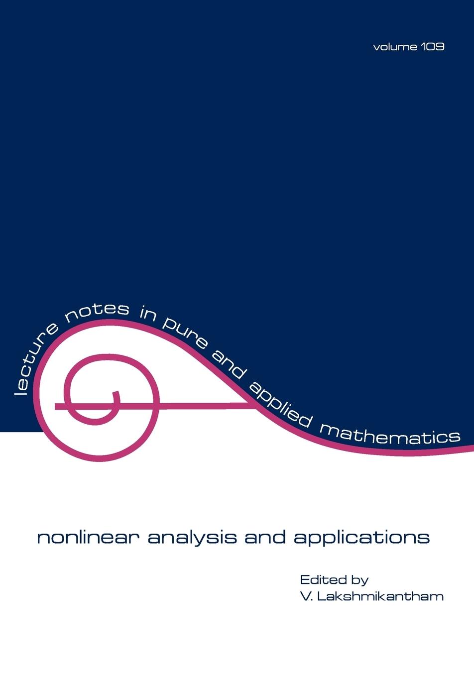 Vorderes Coverbild nonlinear analysis and applications