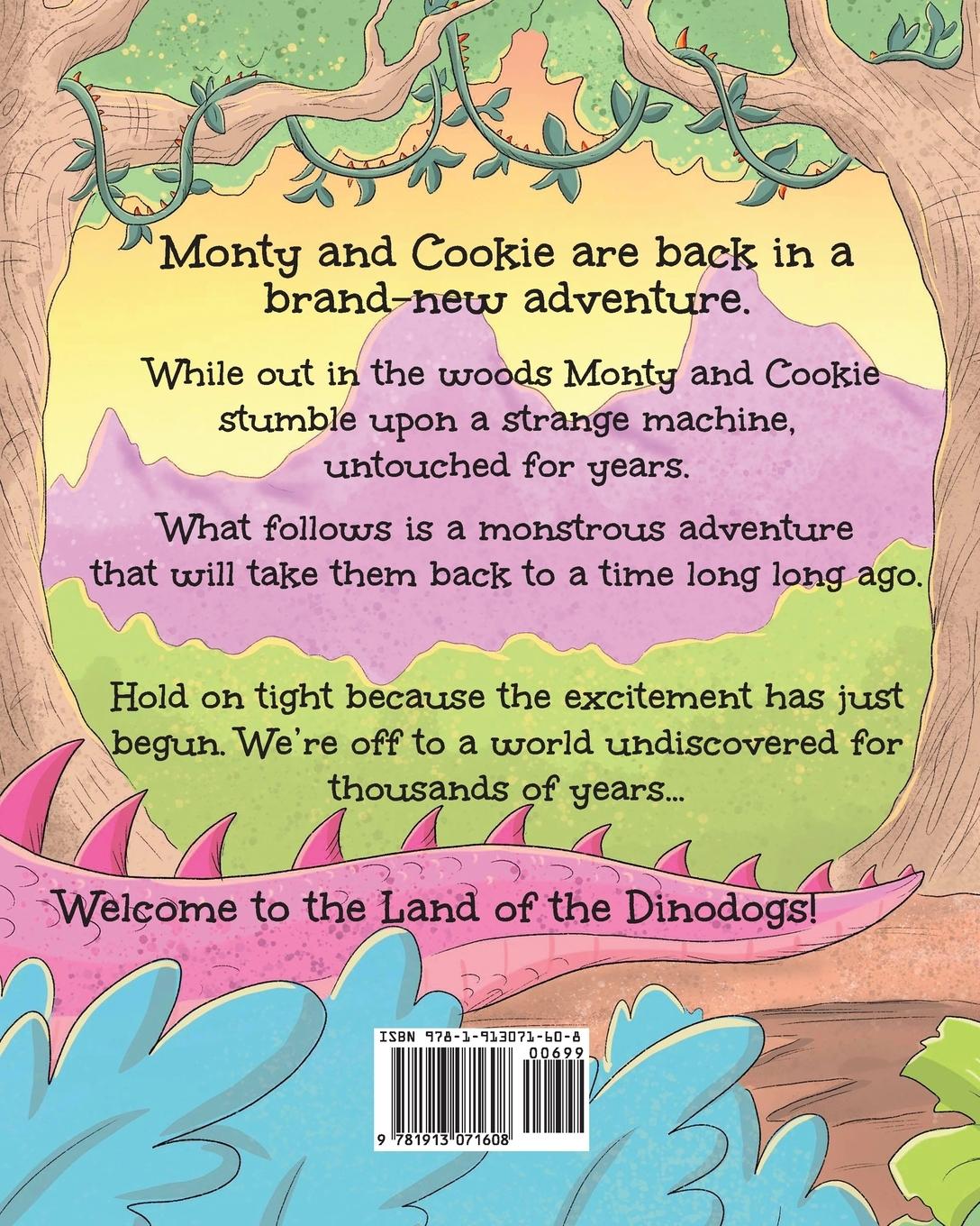 Rückseitencover Monty and the Land of the Dinodogs