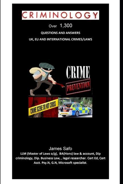 Vorderes Coverbild Criminology: Over 1,300 Questions and Answers