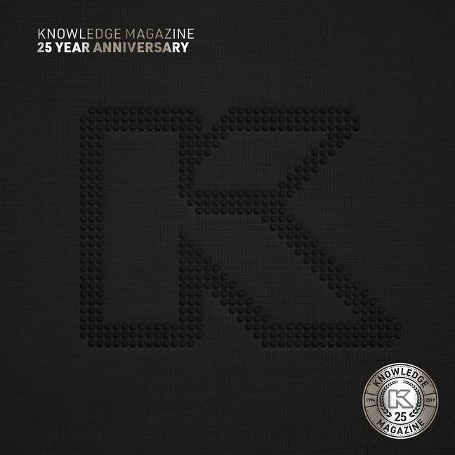 Vorderes Coverbild Knowledge Magazine 25 Year Anniversary