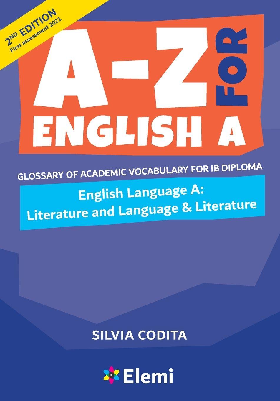 Vorderes Coverbild A-Z for English A IB 2nd ed (first assessment 2021)