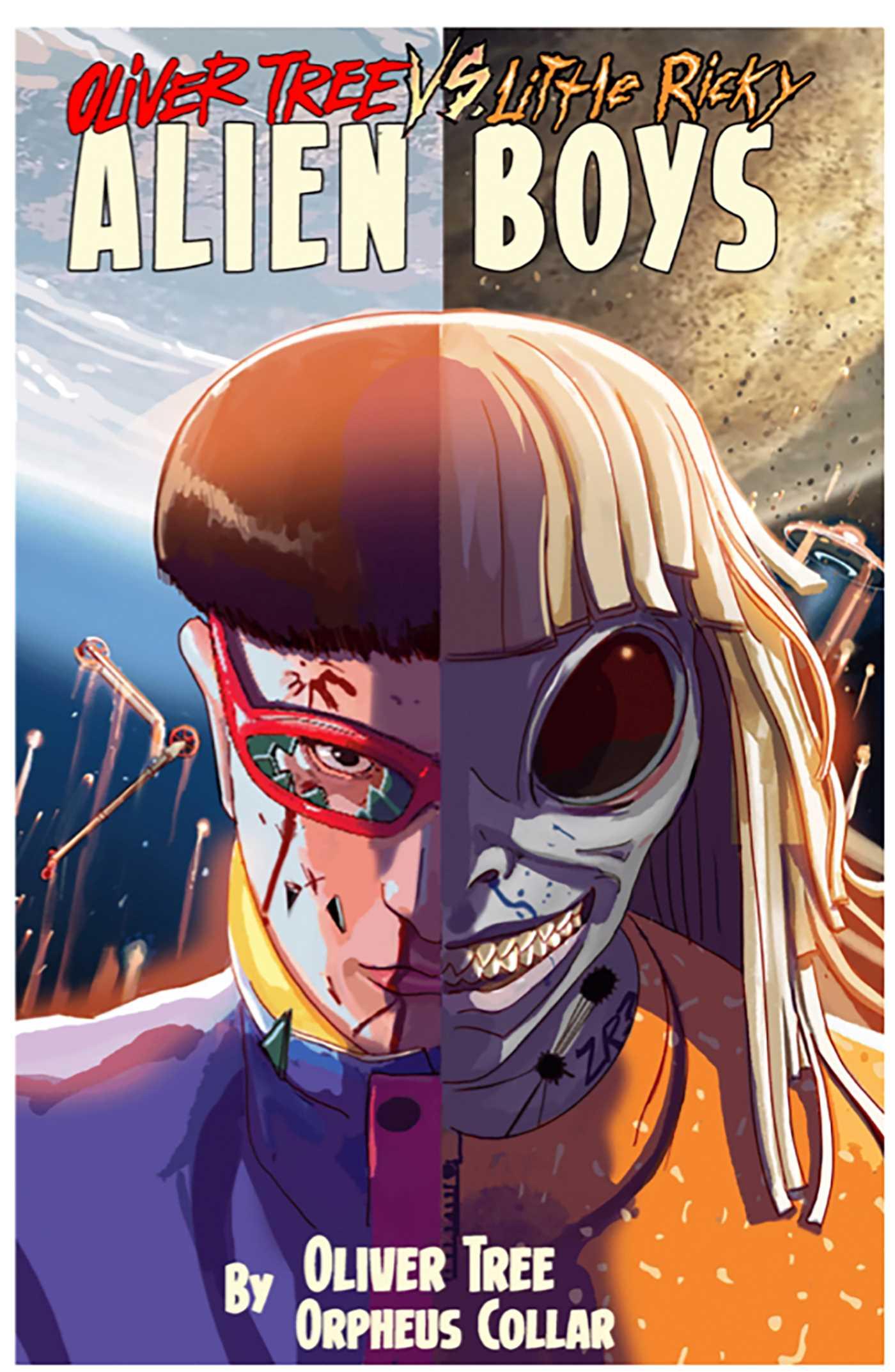 Vorderes Coverbild Oliver Tree vs Little Ricky ALIEN BOYS
