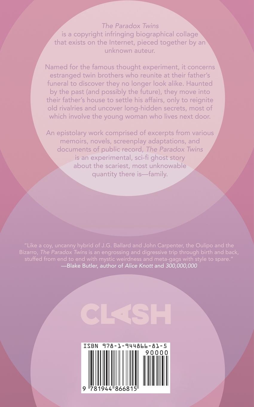 Rückseitencover The Paradox Twins