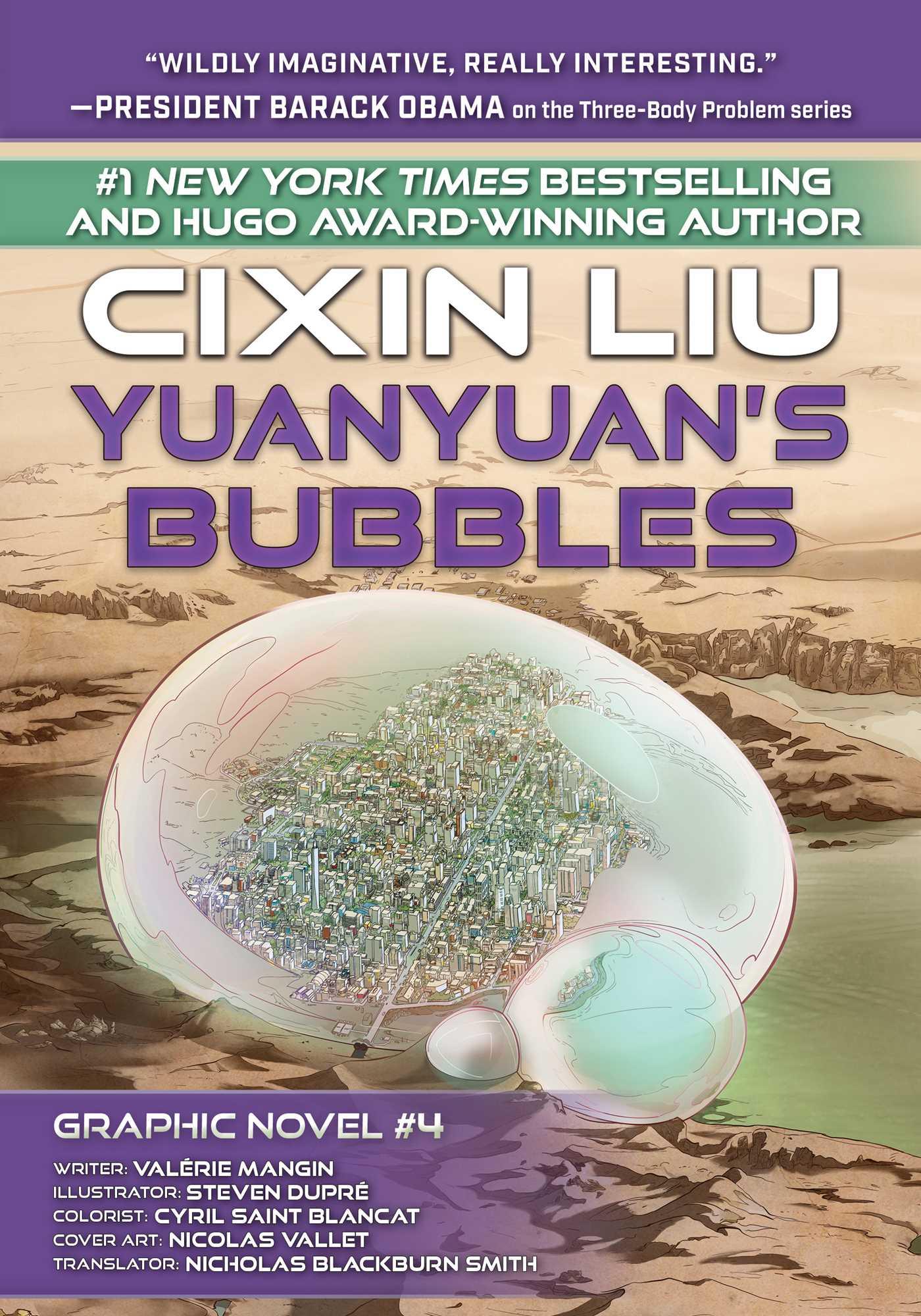 Vorderes Coverbild Yuanyuan's Bubbles: Cixin Liu Graphic Novels #4