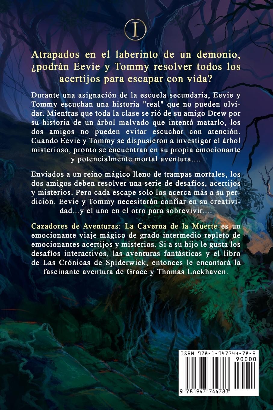 Rückseitencover La Caverna de la Muerte (Libro 1)