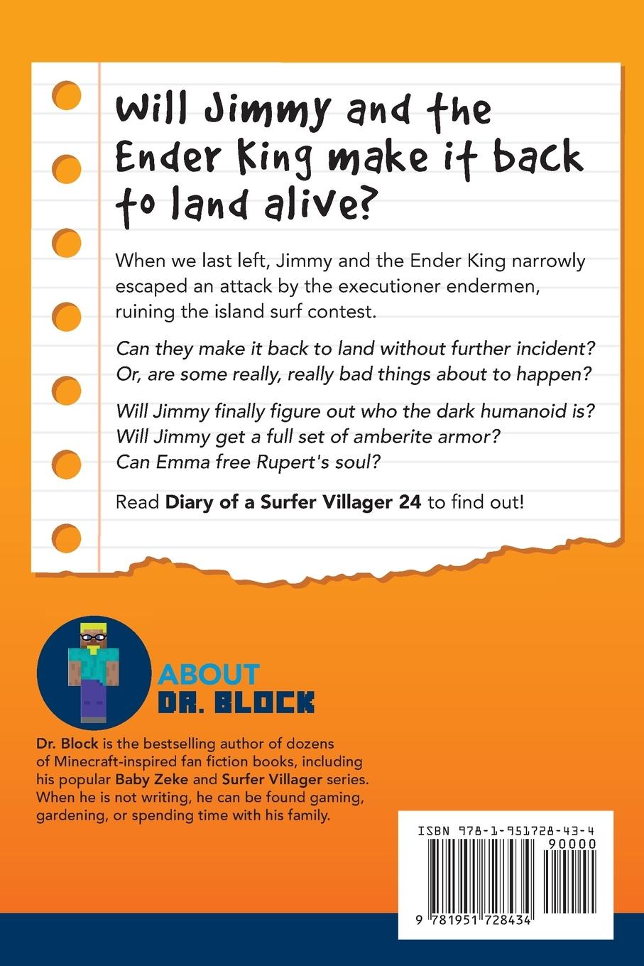 Rückseitencover Diary of a Surfer Villager, Book 24