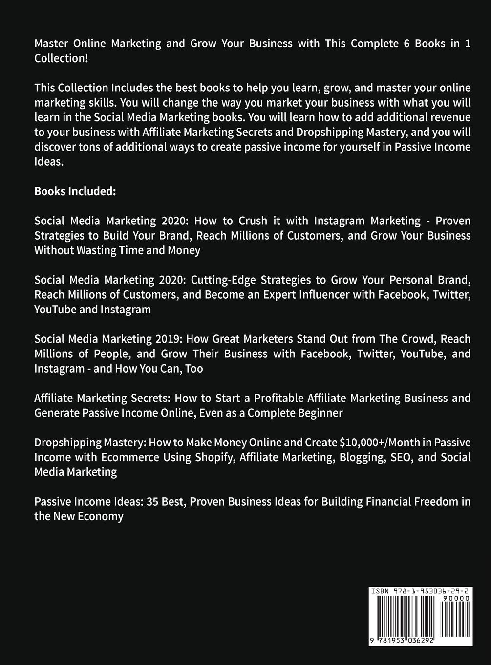 Rückseitencover Social Media Marketing 2020