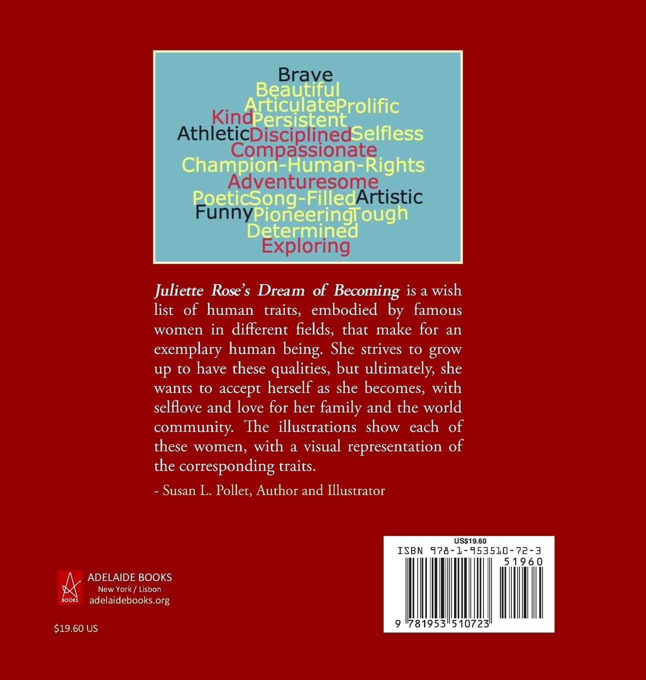 Rückseitencover JULIETTE ROSE'S DREAM OF BECOMING