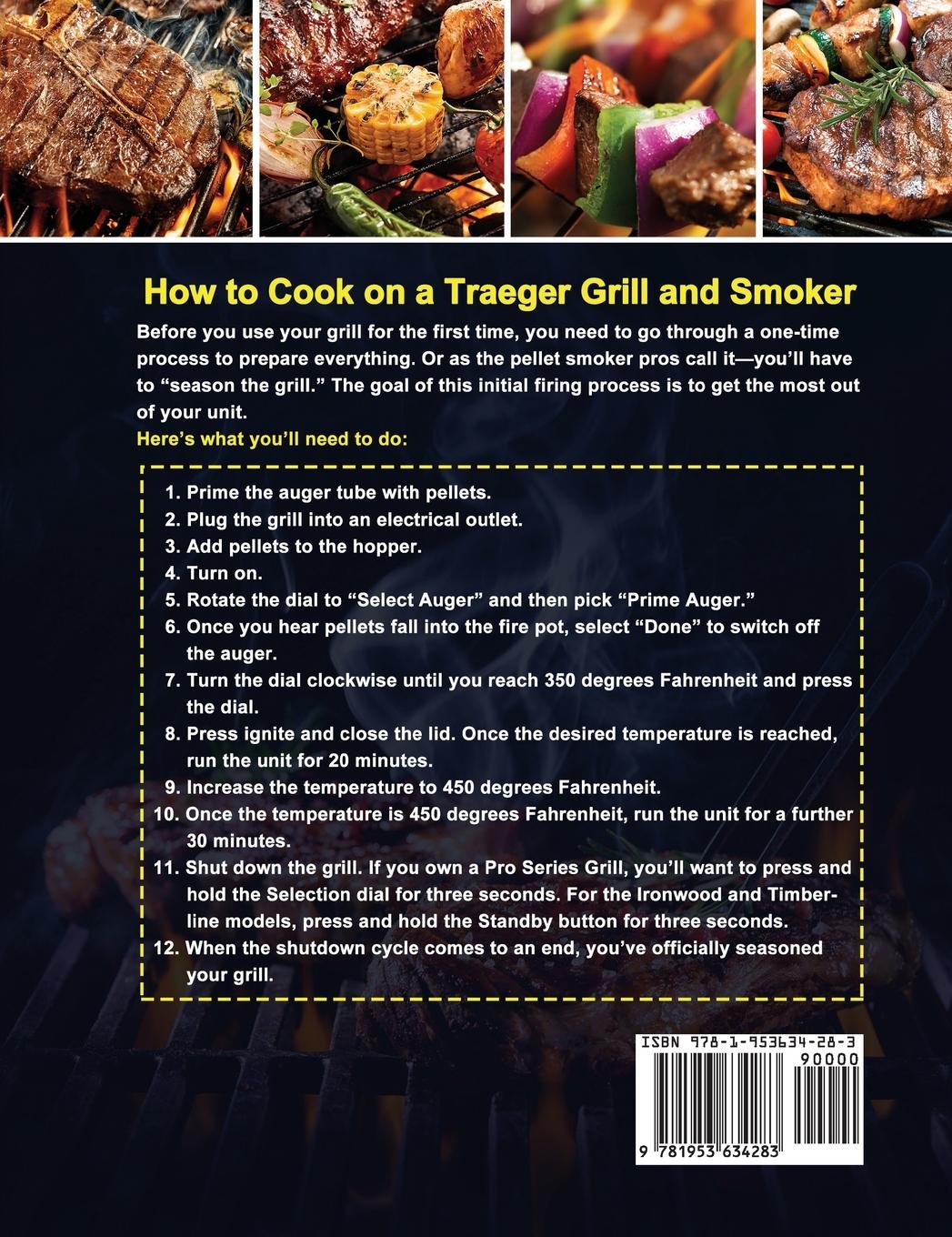 Rückseitencover Traeger Grill & Smoker Cookbook for Beginners