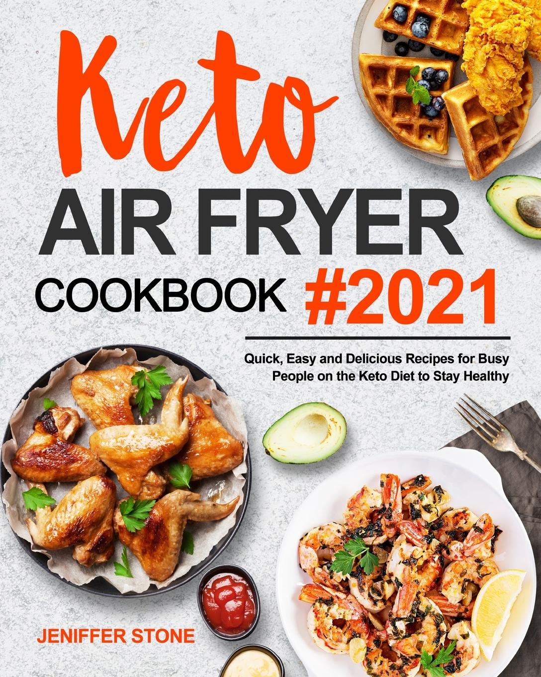 Vorderes Coverbild Keto Air Fryer Cookbook