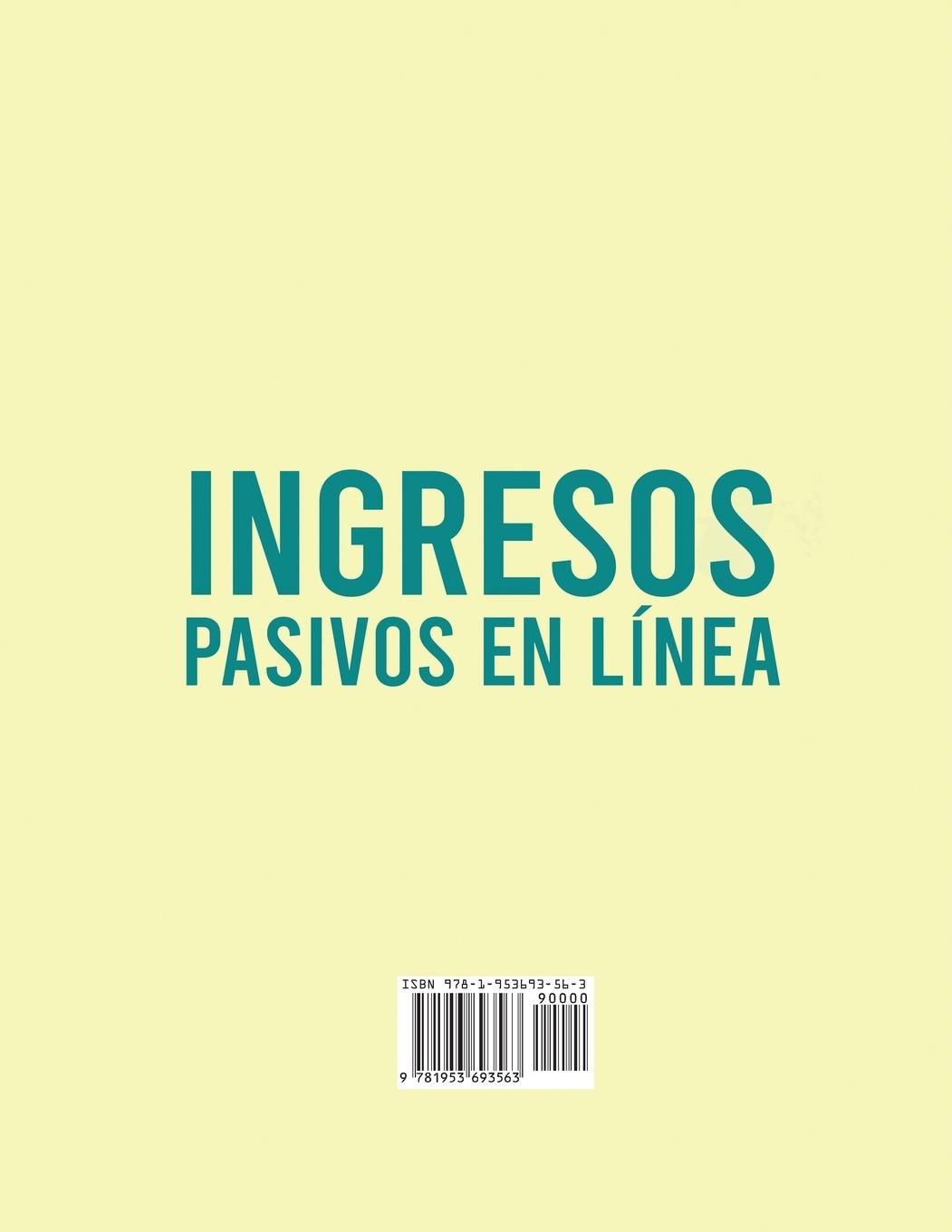 Rückseitencover Ingresos Pasivos en Línea 3 libros en 1