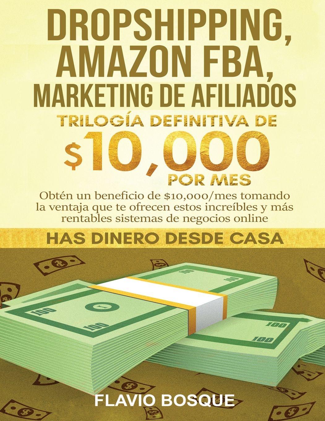 Vorderes Coverbild Dropshipping, Amazon FBA, Marketing de Afiliados
