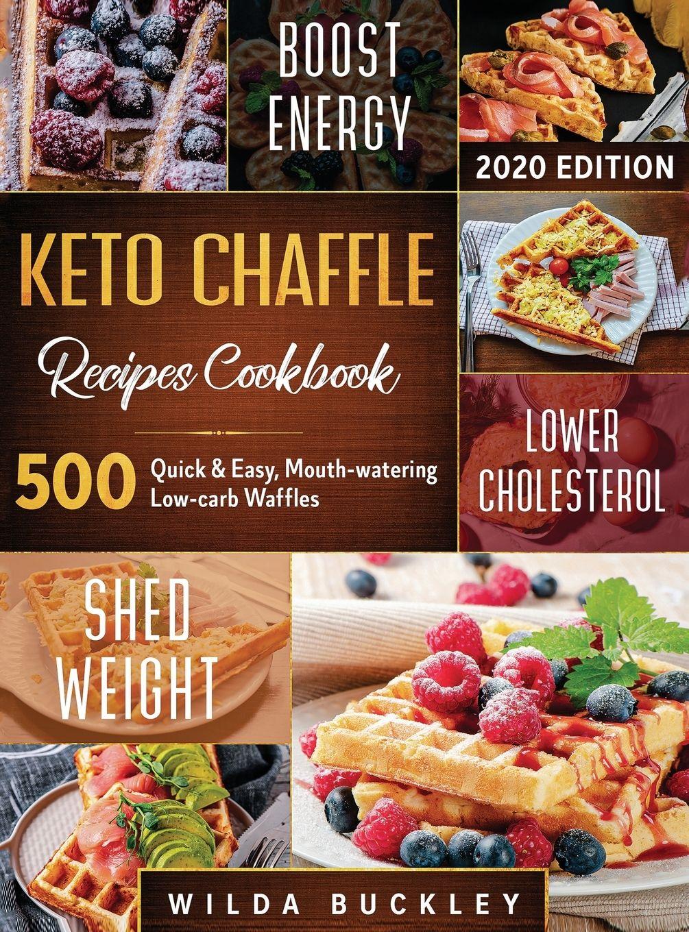 Vorderes Coverbild KETO CHAFFLE RECIPES COOKBOOK #2020
