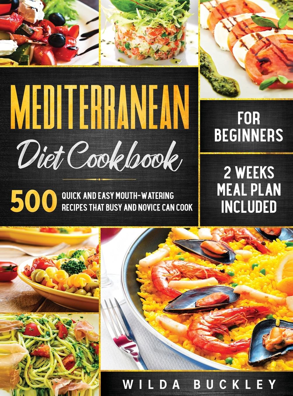 Vorderes Coverbild Mediterranean Diet Cookbook for Beginners