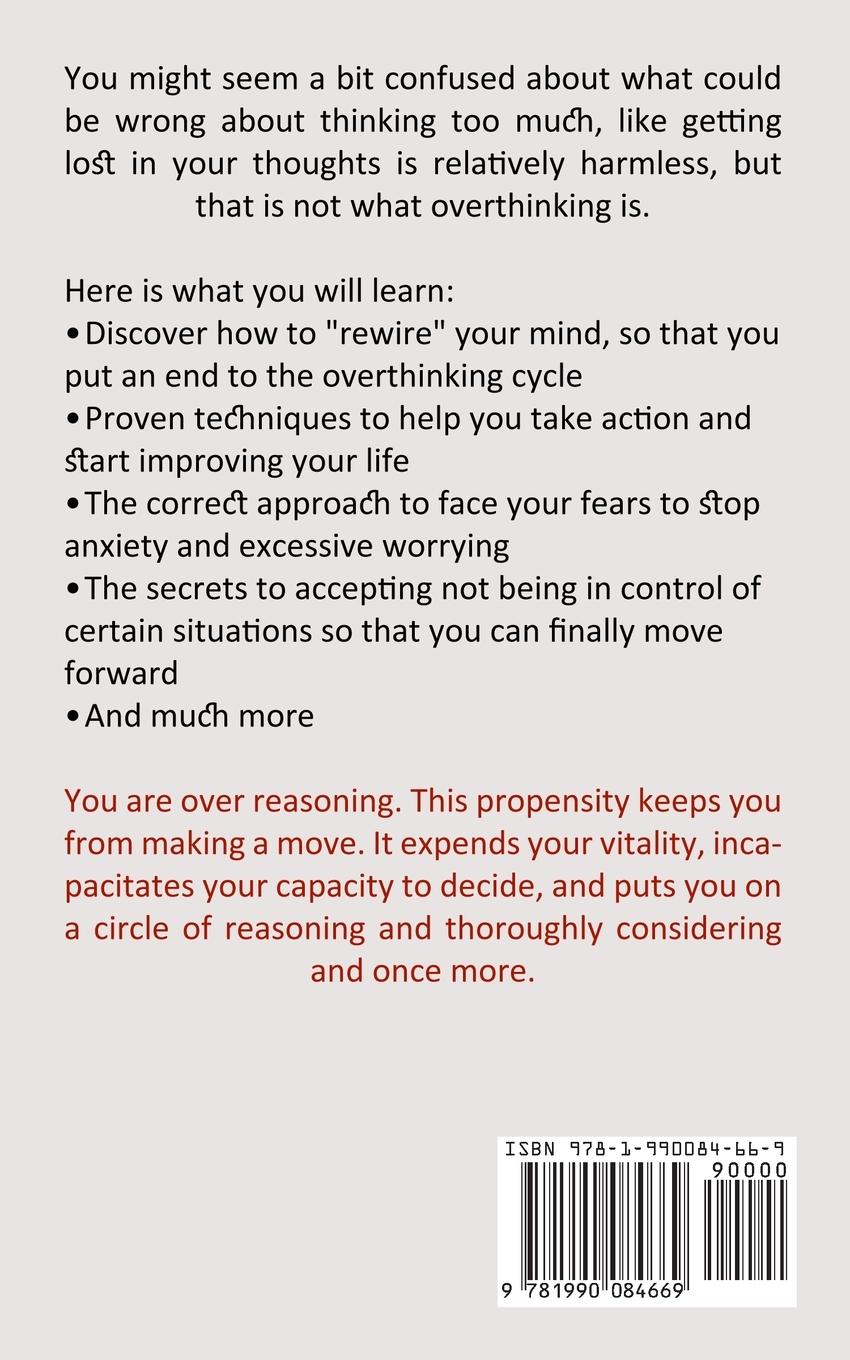 Rückseitencover Overthinking