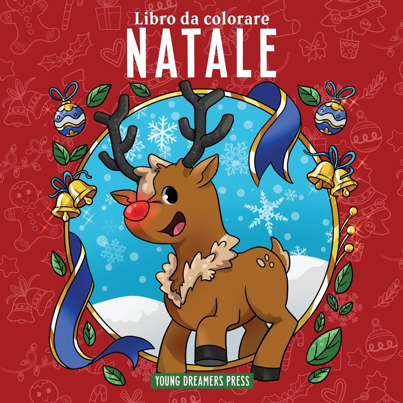 Vorderes Coverbild Libro da colorare Natale