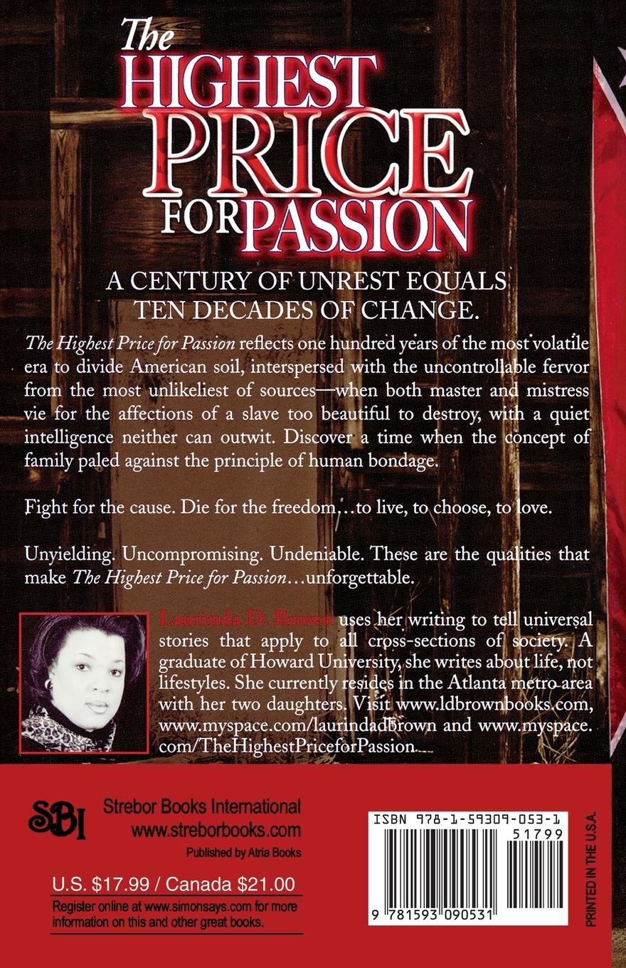 Rückseitencover The Highest Price for Passion