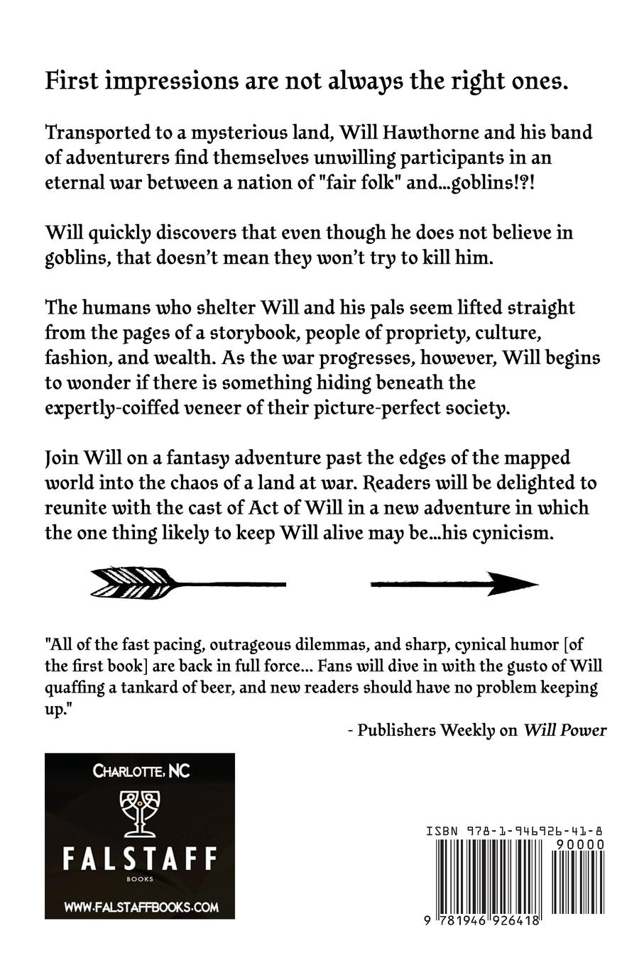 Rückseitencover Will Power