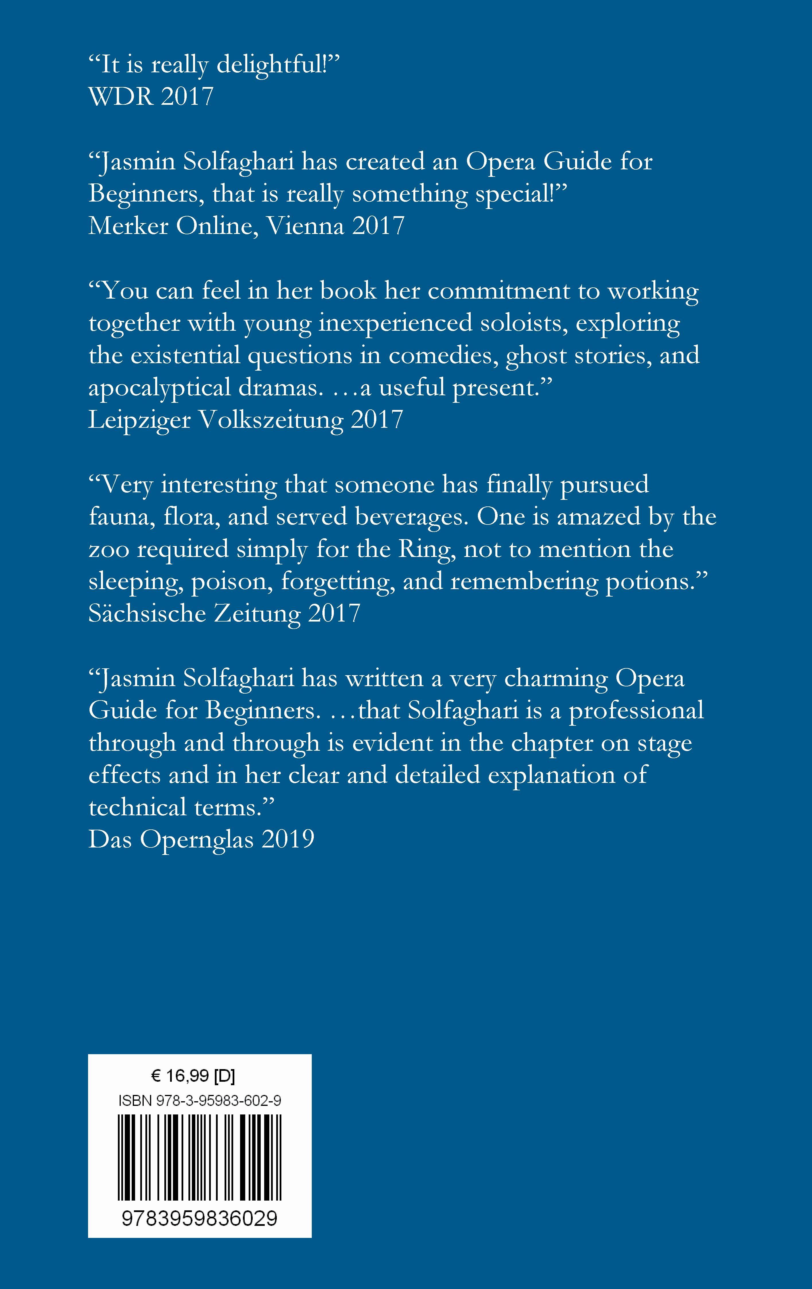 Rückseitencover Opera Guide for Beginners