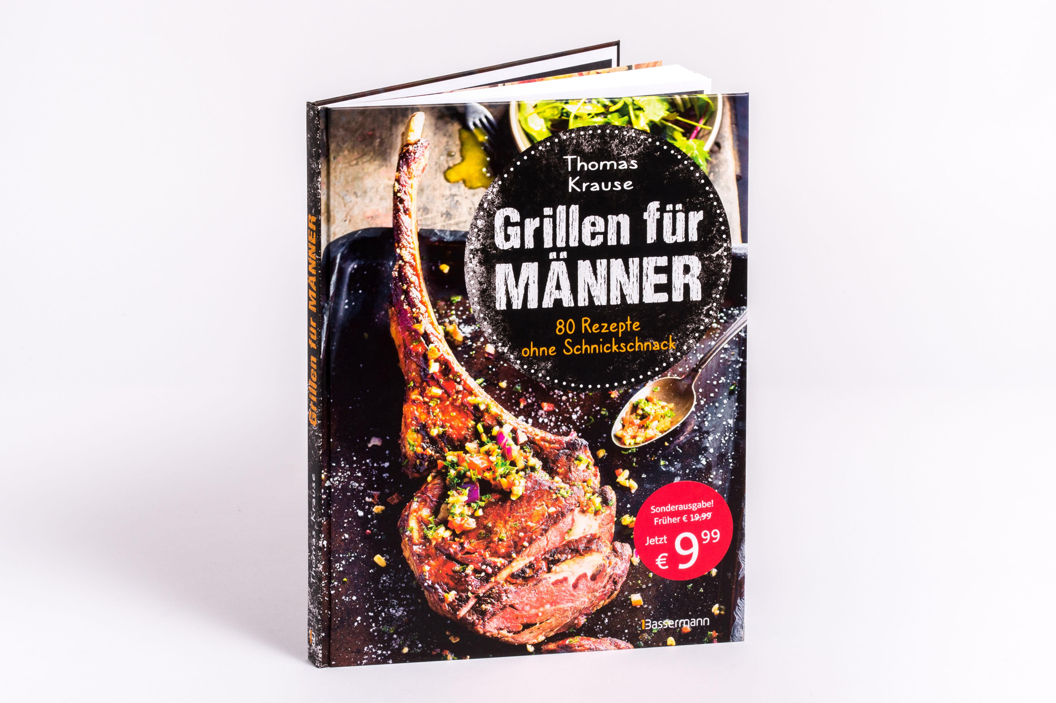 Beispielinhalt (Bild) Grillen für Männer - 80 Rezepte ohne Schnickschnack