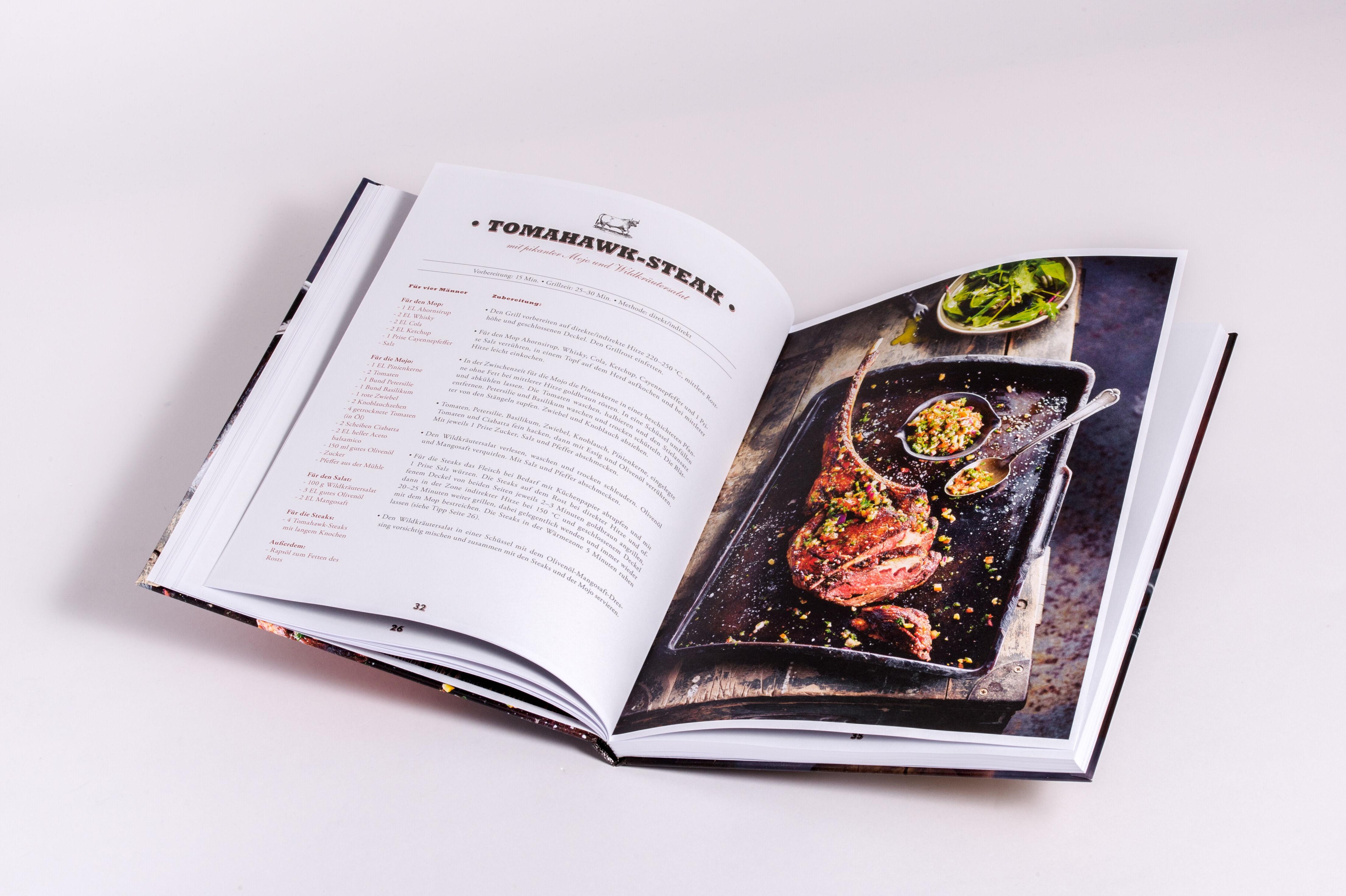 Beispielinhalt (Bild) Grillen für Männer - 80 Rezepte ohne Schnickschnack