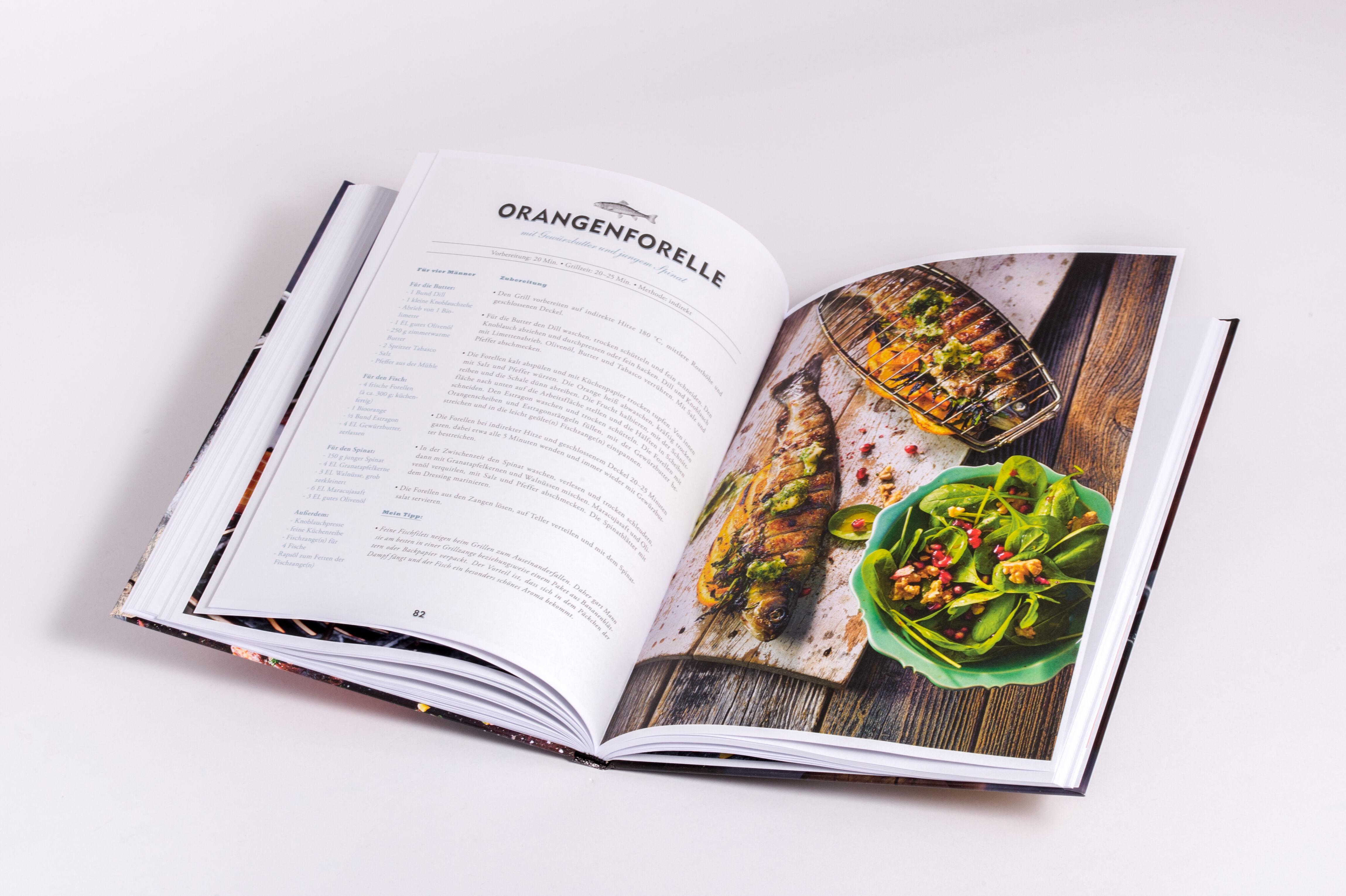 Beispielinhalt (Bild) Grillen für Männer - 80 Rezepte ohne Schnickschnack