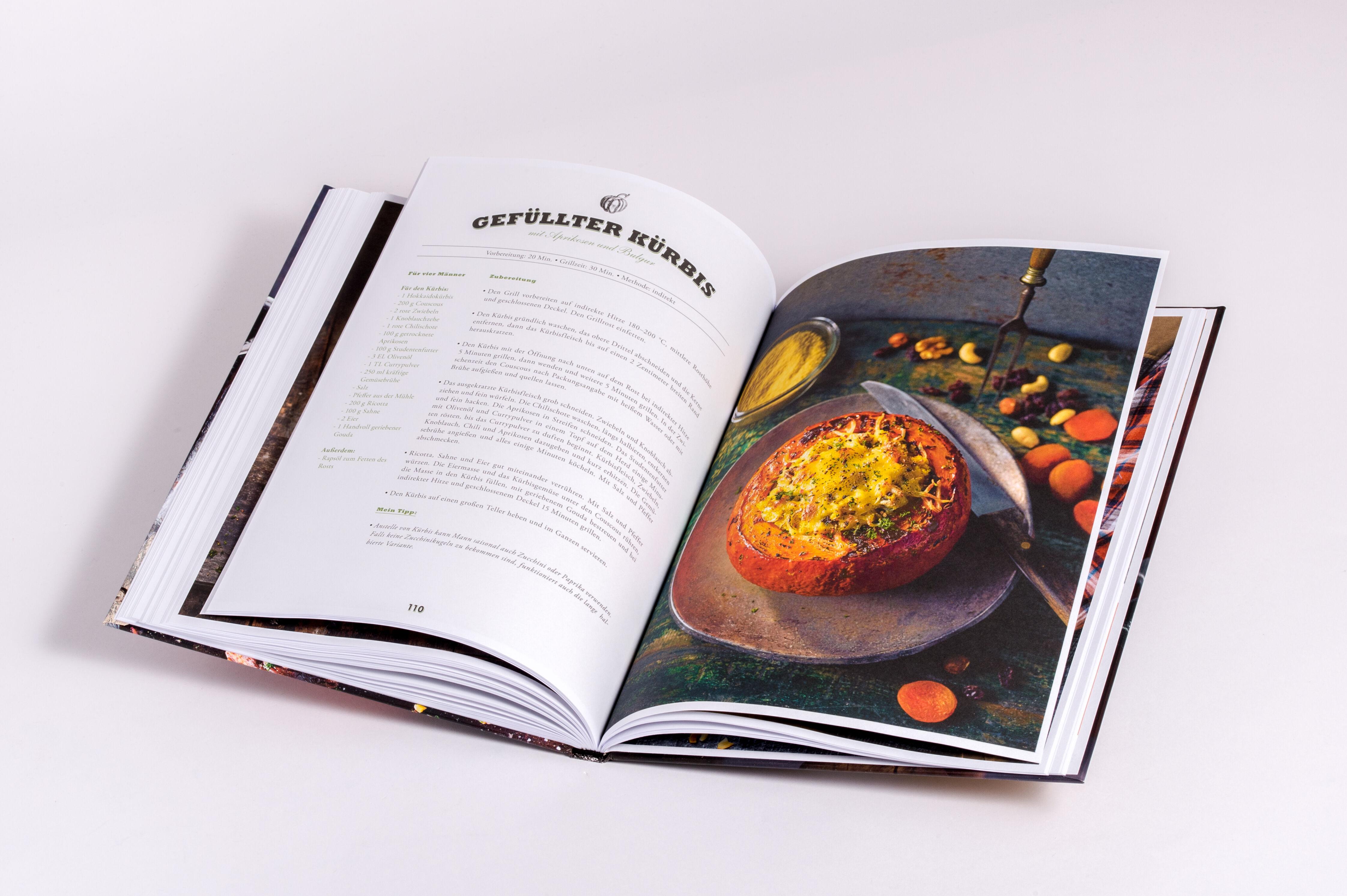 Beispielinhalt (Bild) Grillen für Männer - 80 Rezepte ohne Schnickschnack