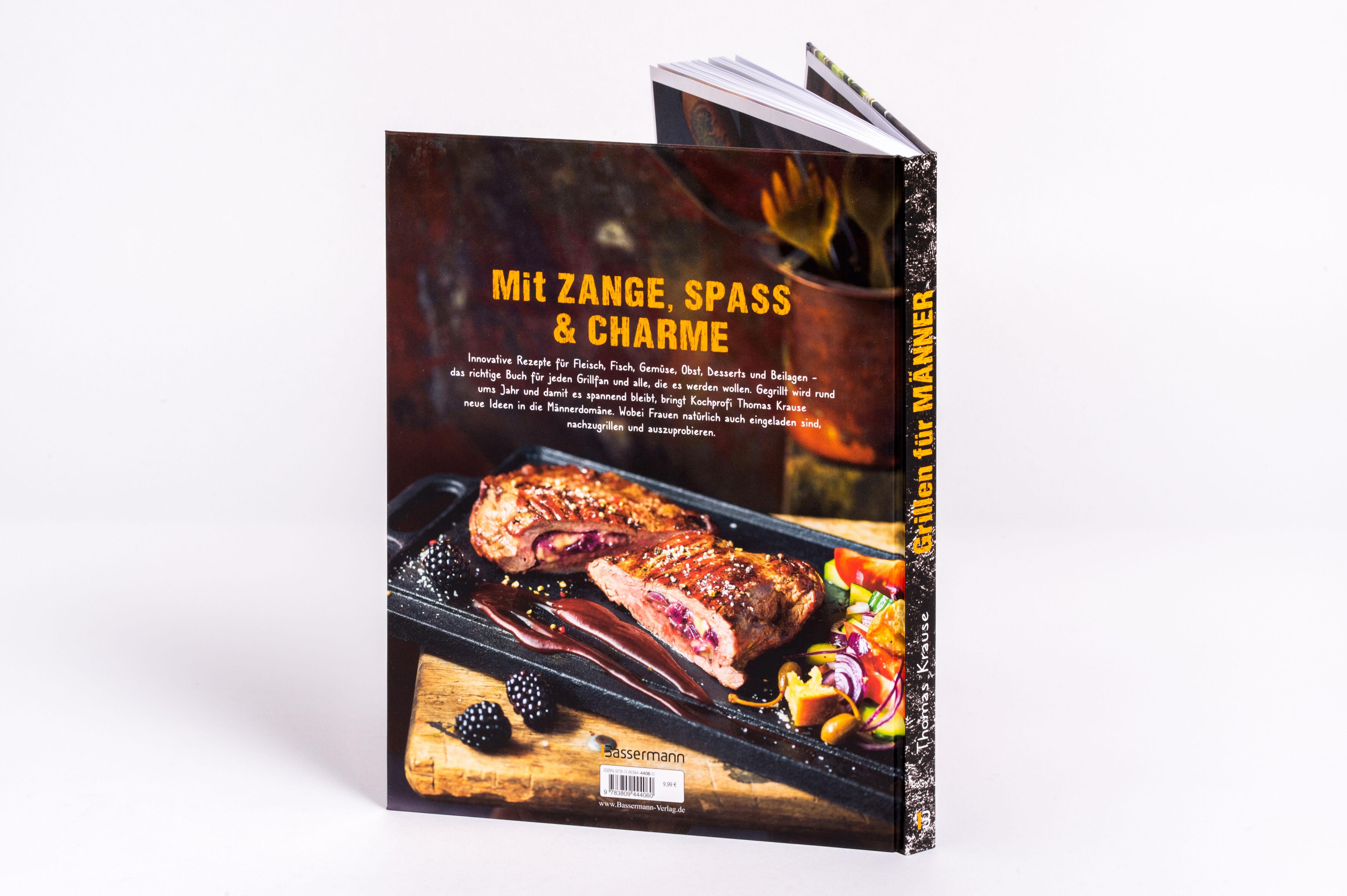 Beispielinhalt (Bild) Grillen für Männer - 80 Rezepte ohne Schnickschnack