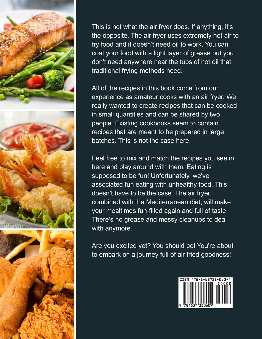 Rückseitencover Keto Air Fryer Cookbook for Beginners