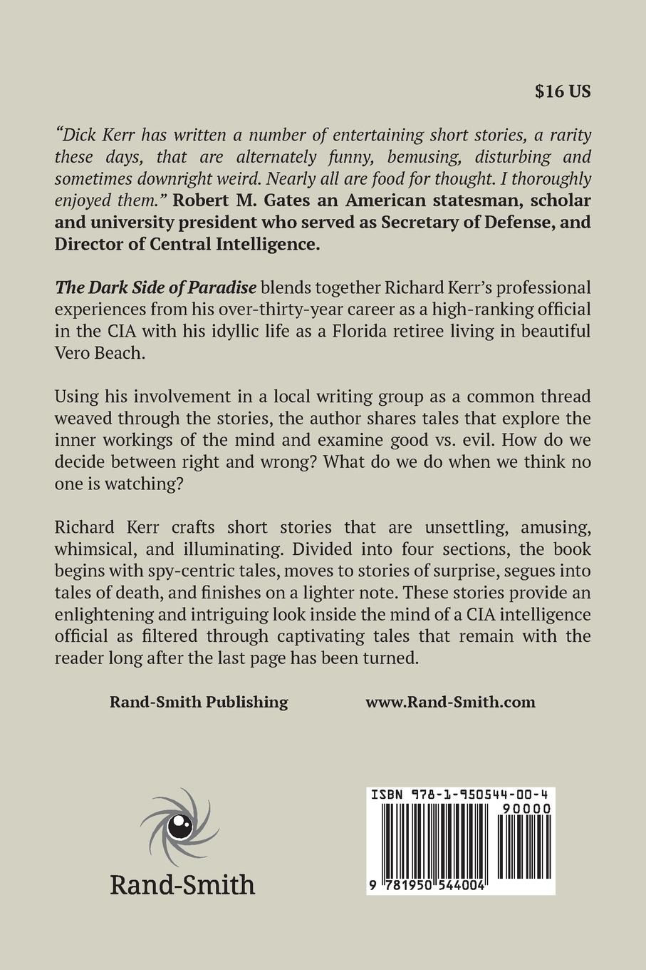 Rückseitencover The Dark Side of Paradise