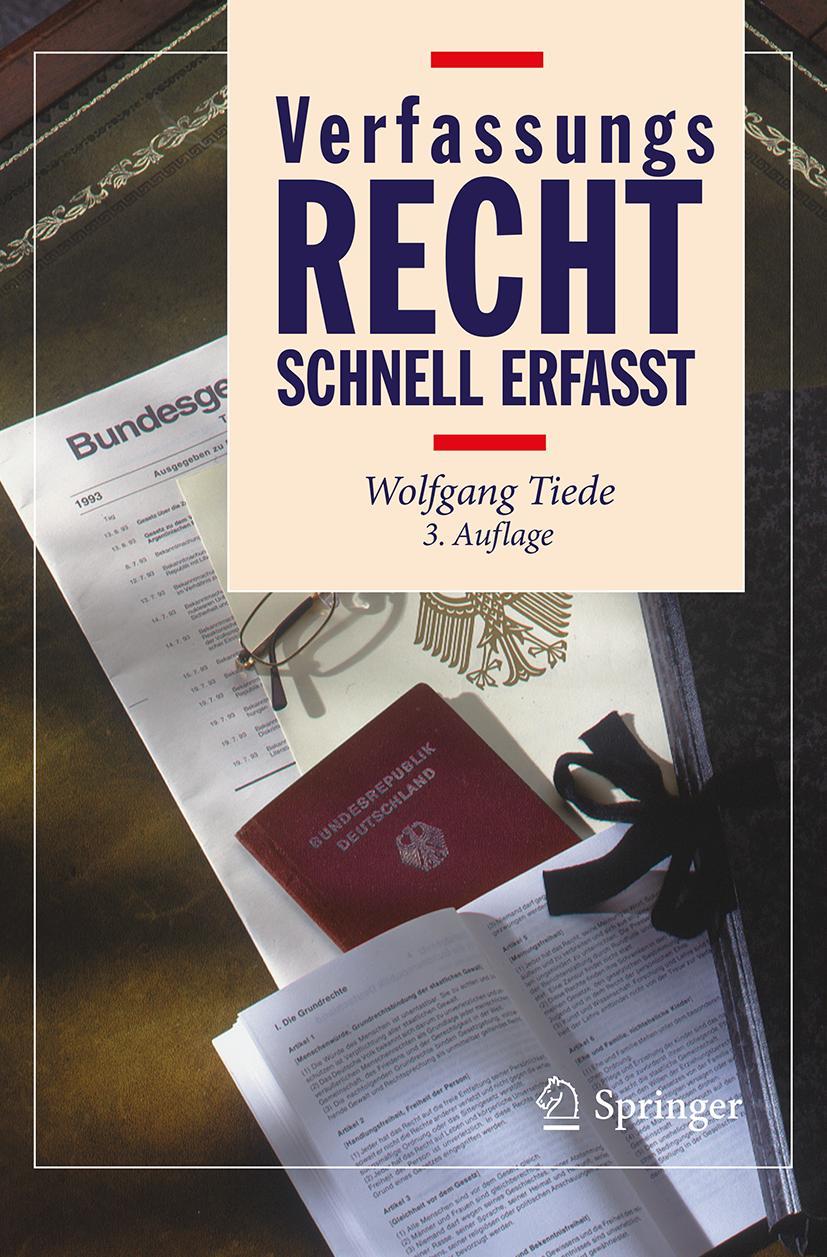 Vorderes Coverbild Verfassungsrecht - Schnell erfasst